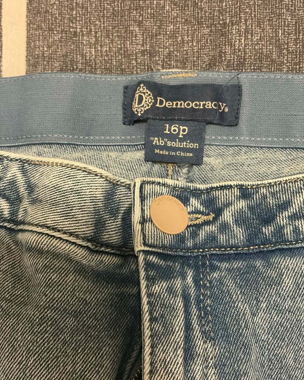 Democracy "Ab"Solution Flat Front Stretch Denim J… - image 1